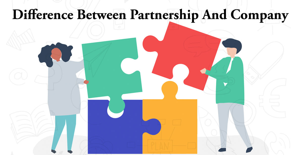 Difference Between Partnership And Company