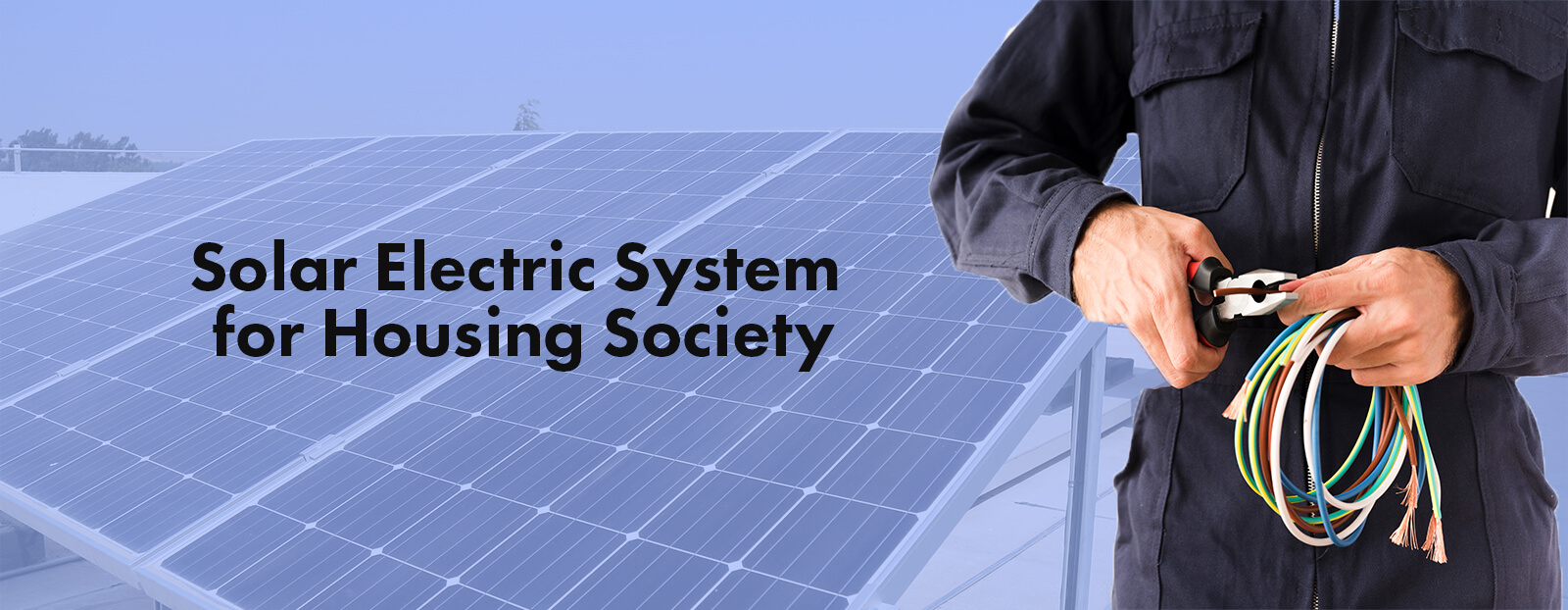 Solar Electric System for Housing Society