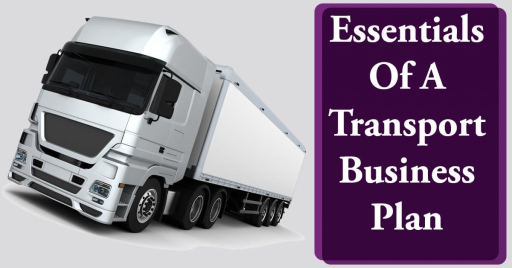 business plan in transport