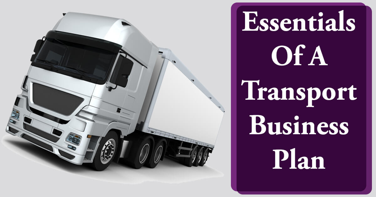 business plan examples transport