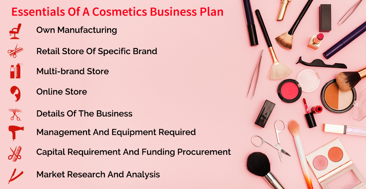 business plan for cosmetics shop