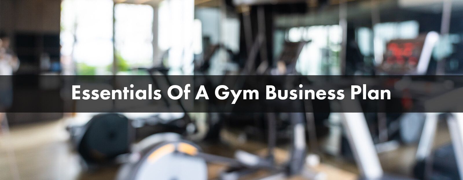 Essentials Of A Gym Business Plan