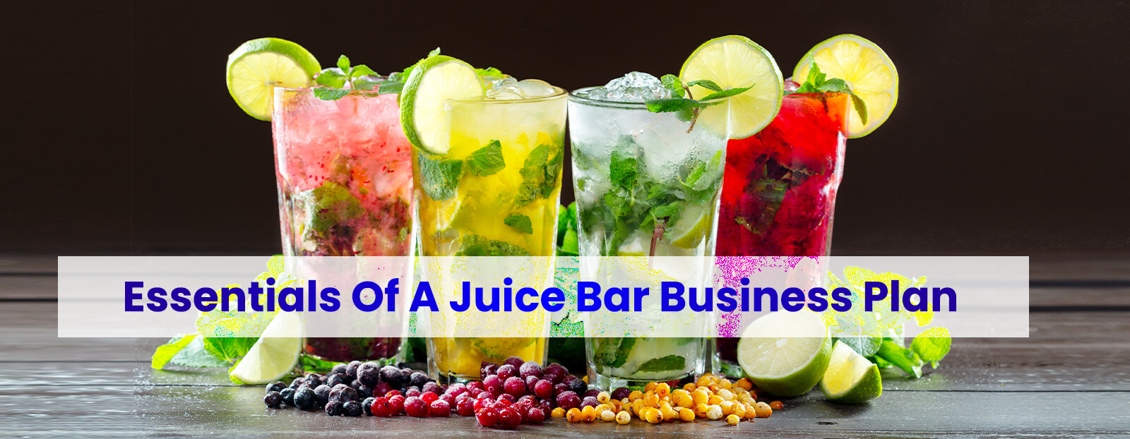 Essentials Of A Juice Bar Business Plan