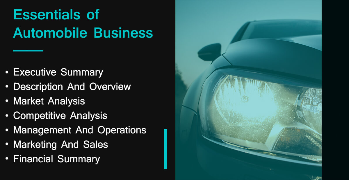 Automobile Business Plan