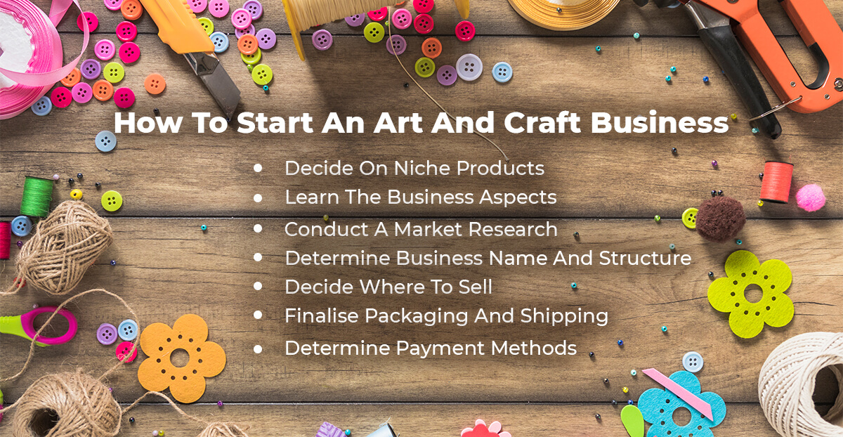 Art and craft business  Starting an arts and crafts business