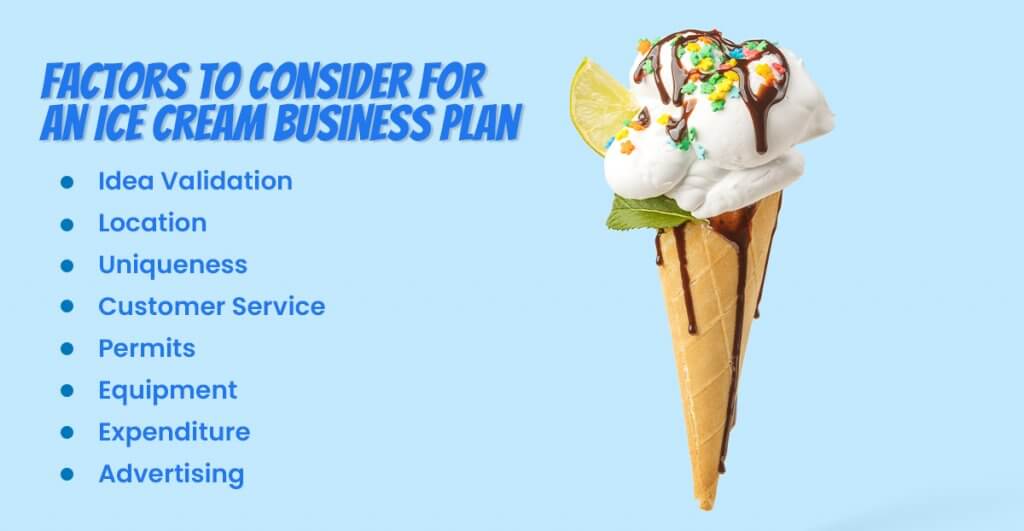 business plan for ice cream