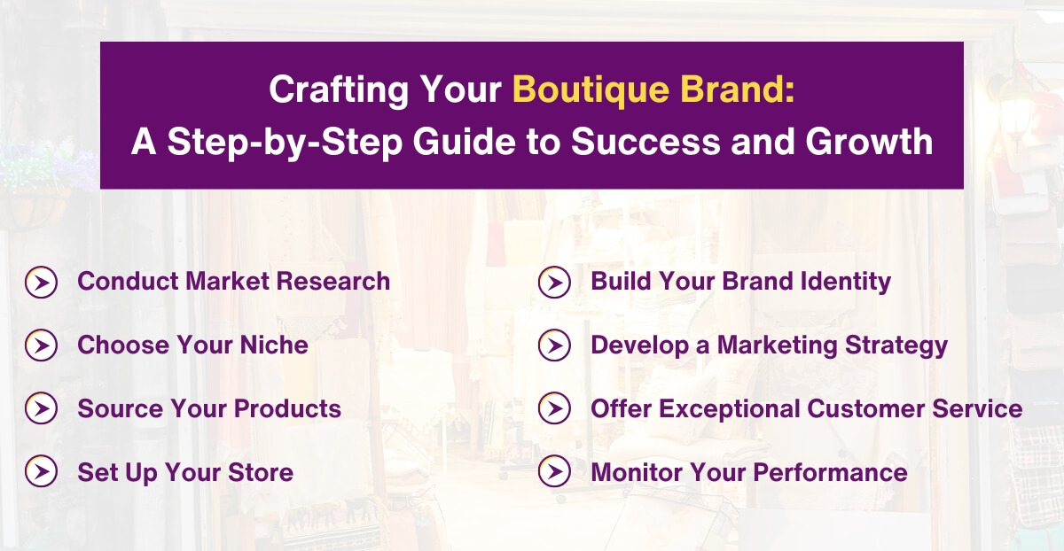 Crafting Your Boutique Brand : A Step-by-Step Guide to Success and Growth