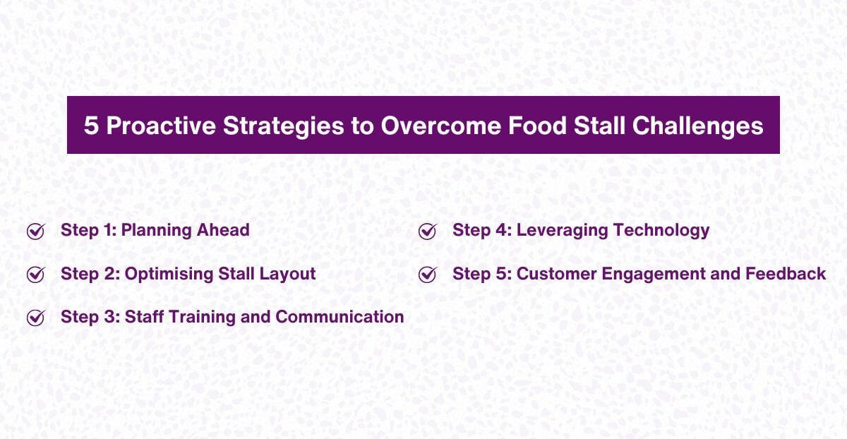 5 Proactive Strategies to Overcome Food Stall Challenges