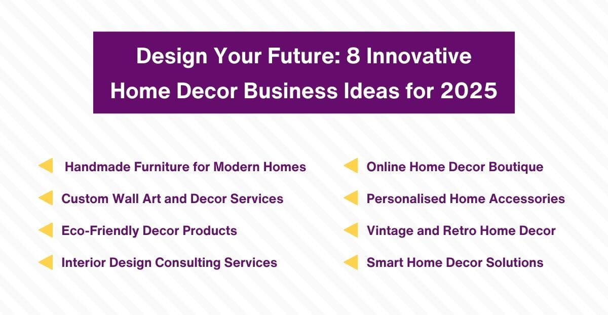 Design Your Future - 8 Innovative Home Decor Business Ideas for 2025
