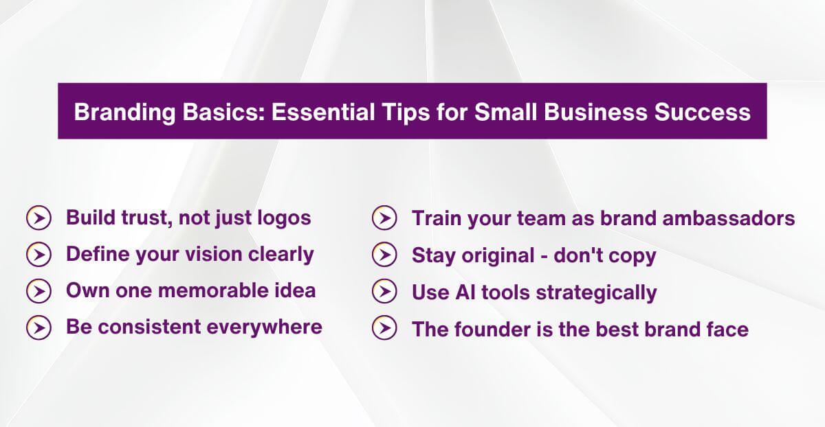 Branding Basics - Essential Tips for Small Business Success