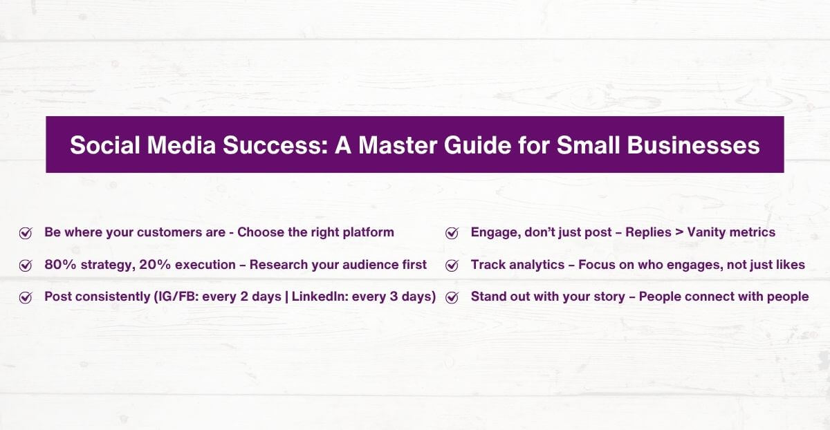 Social Media Success - A Master Guide for Small Businesses