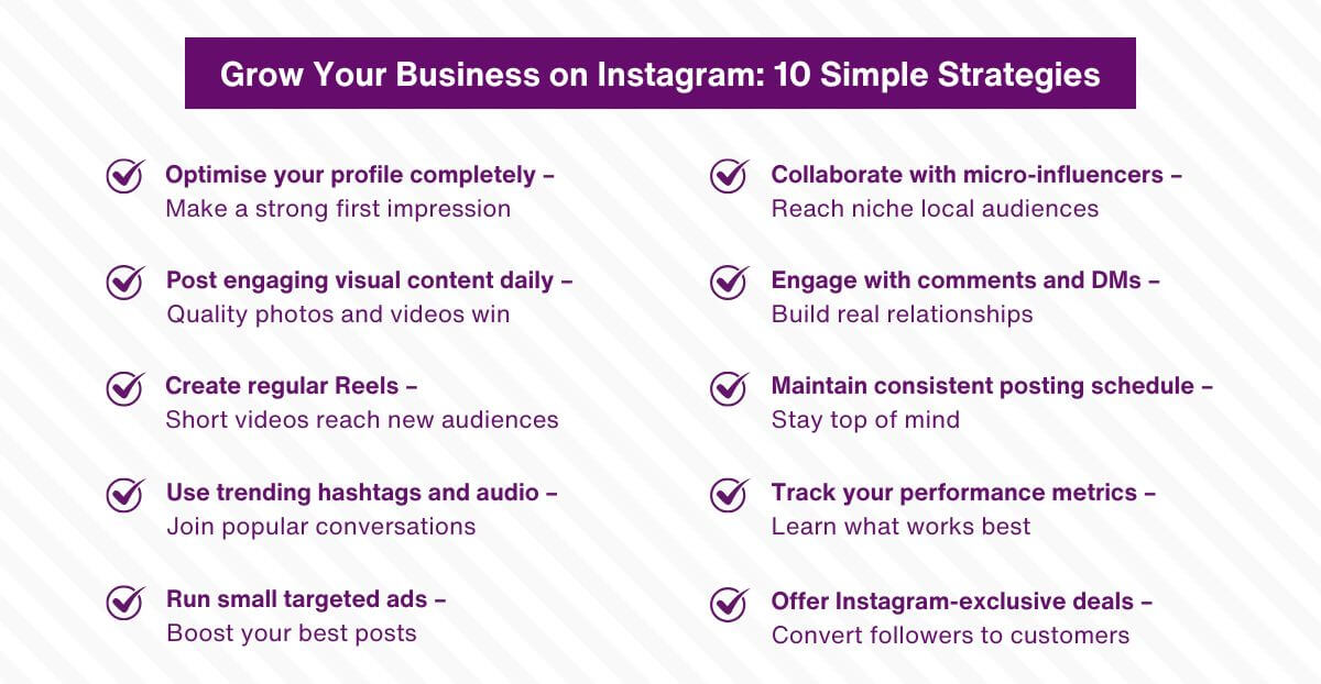 Grow Your Business on Instagram - 10 Simple Strategies