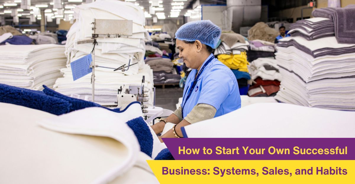 How to Start Your Own Successful Business: Systems, Sales, and Habits