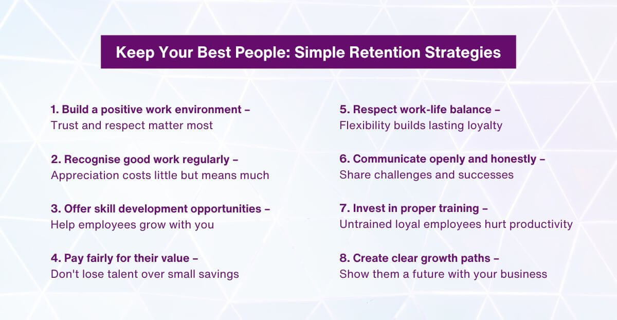 Keep Your Best People - Simple Retention Strategies