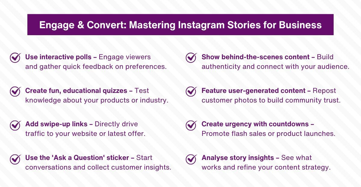 Engage & Convert Mastering Instagram Stories for Business