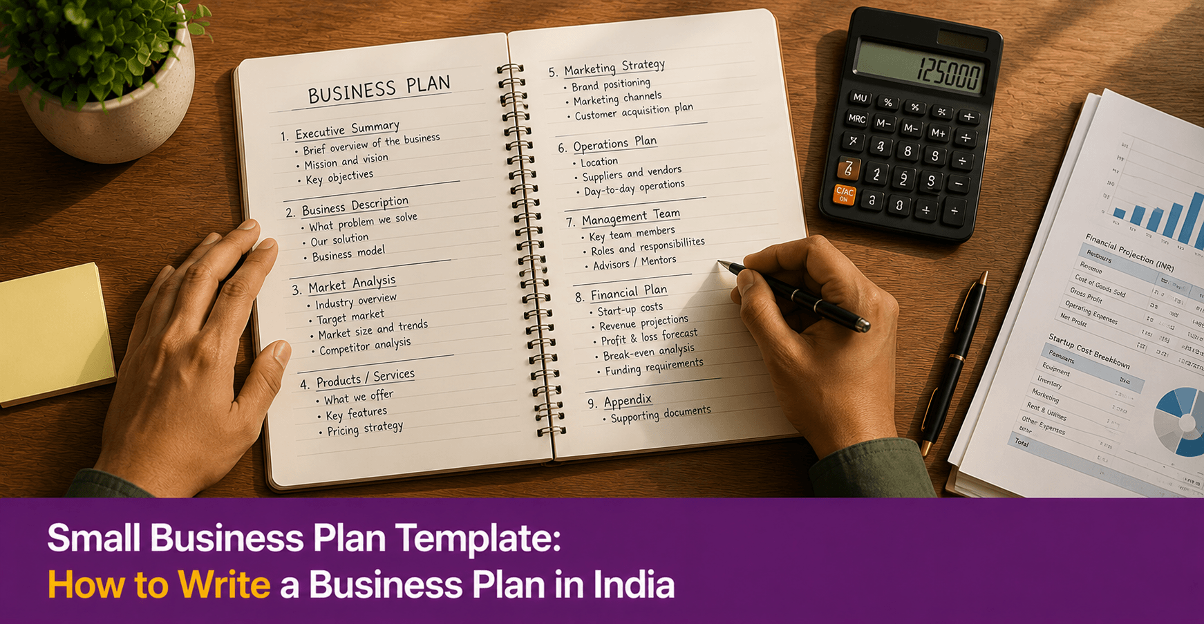 Small Business Plan Template: How to Write a Business Plan in India