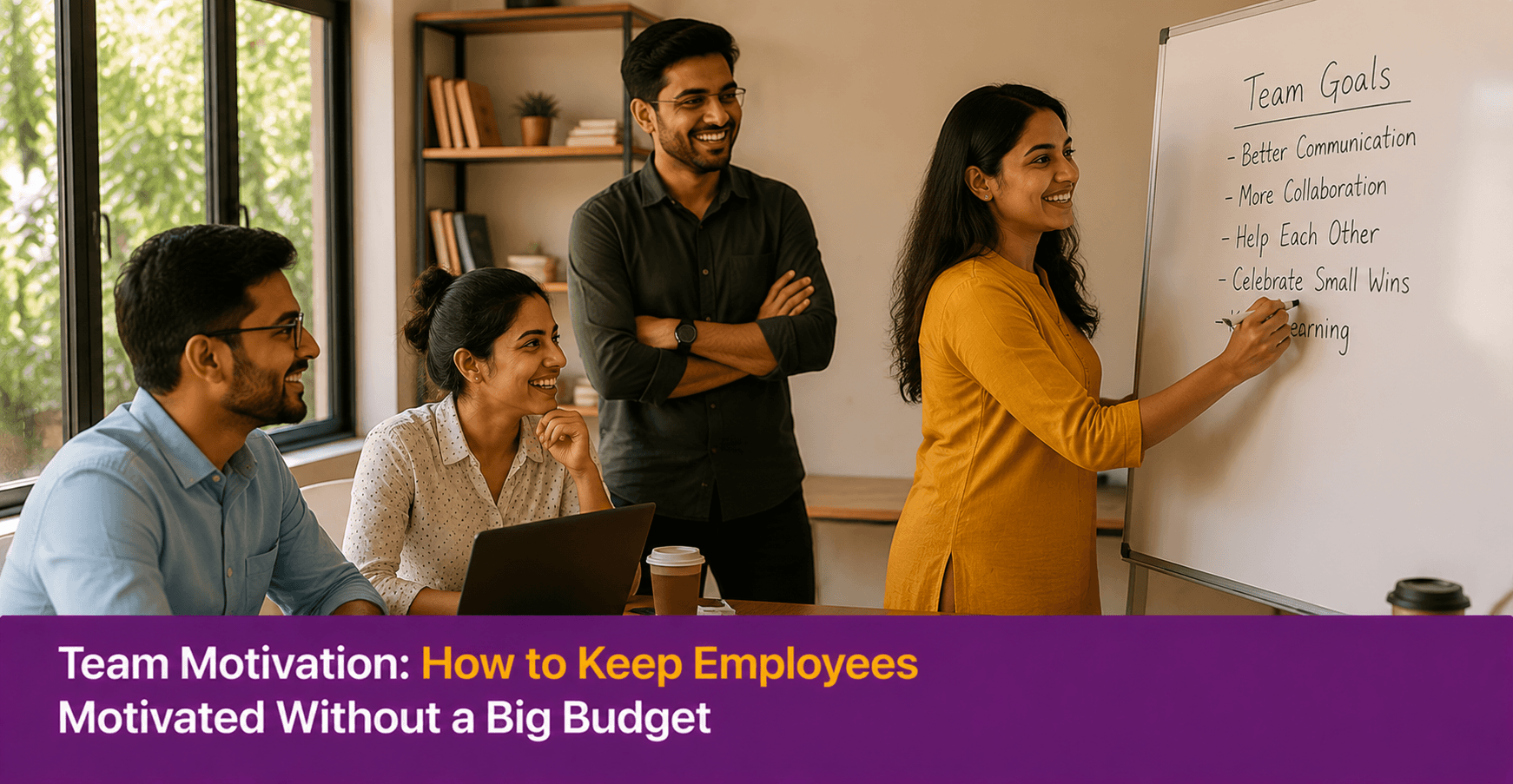 Team Motivation: How to Keep Employees Motivated Without a Big Budget