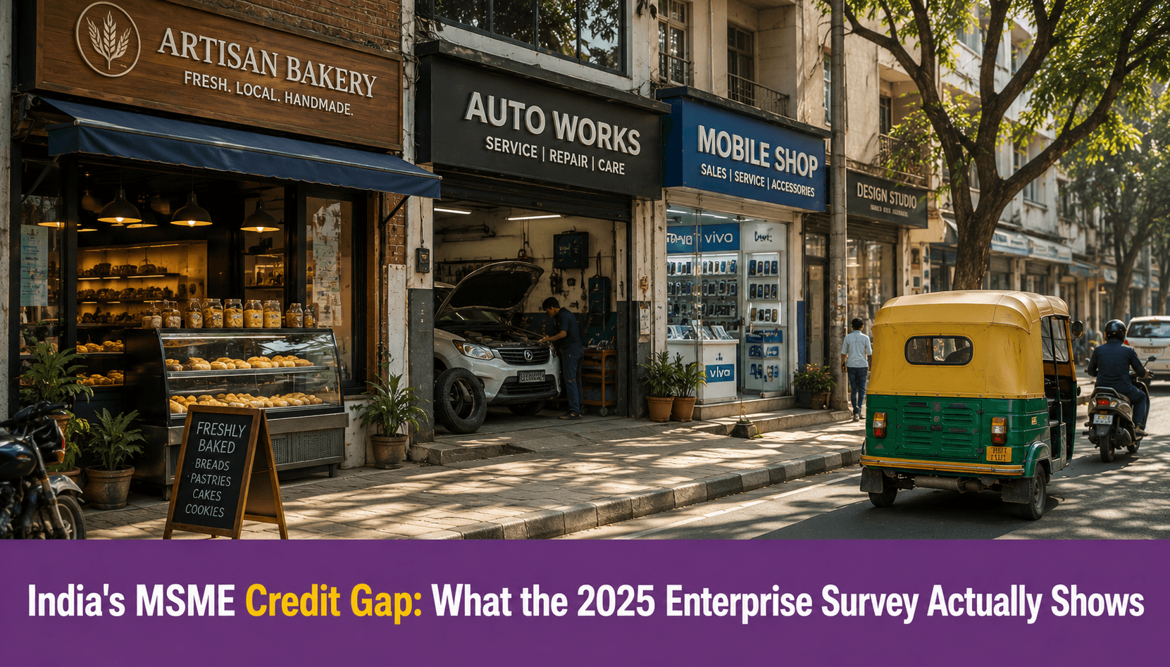 Credit gap for unincorporated enterprise: Case of a low-hanging small fruit