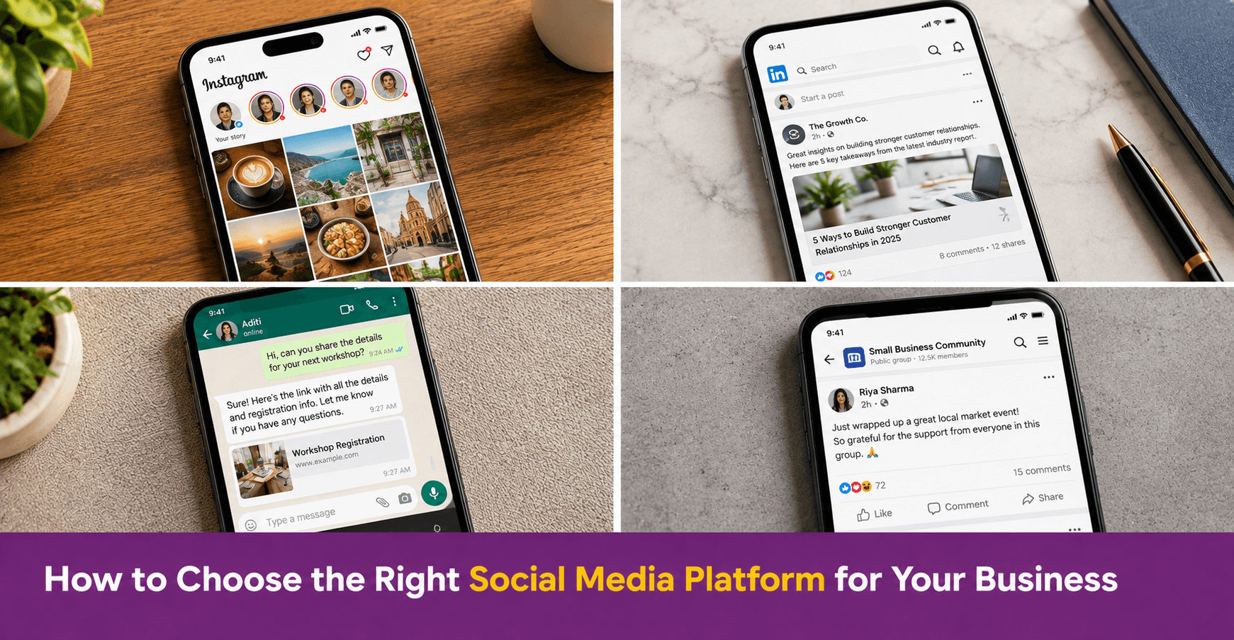 How to Choose the Right Social Media Platform for Your Business