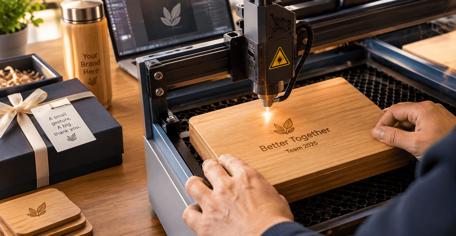 How to offer personalised and branded corporate gifts