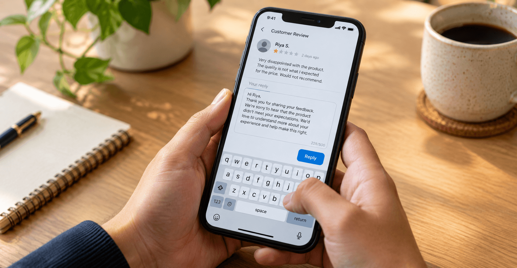How to handle negative comments and reviews on social media