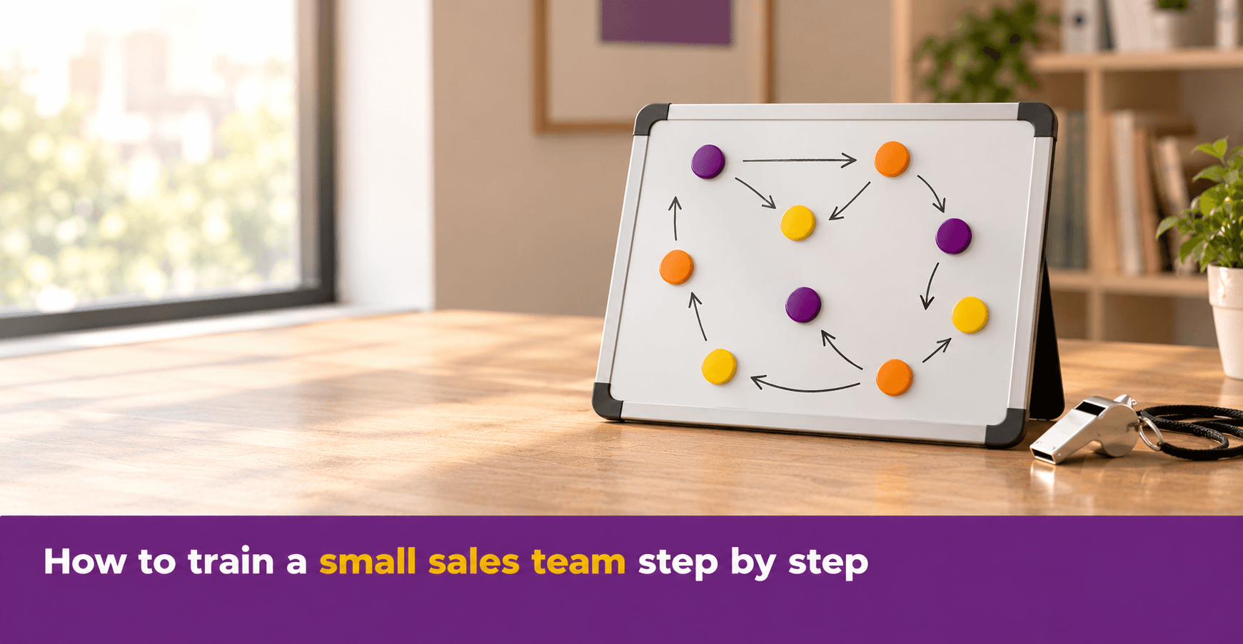 Sales team training for small businesses: how to train a small sales team